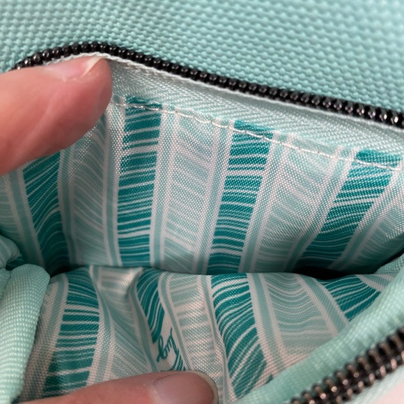 NWT Lug Pitter Patter Crossbody - Matte Luxe VL - Aquamarine - Picture 8 of 8